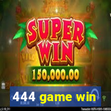 444 game win